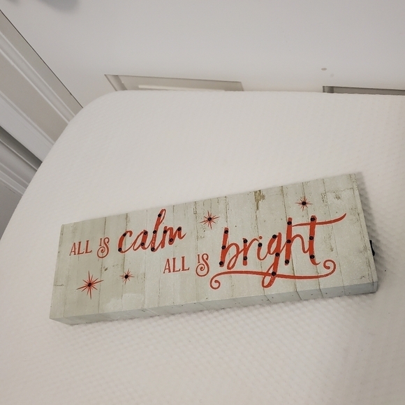 MerchSource, LLC Holiday Decorative accent, wall/shelf piece lightup - Picture 3 of 9